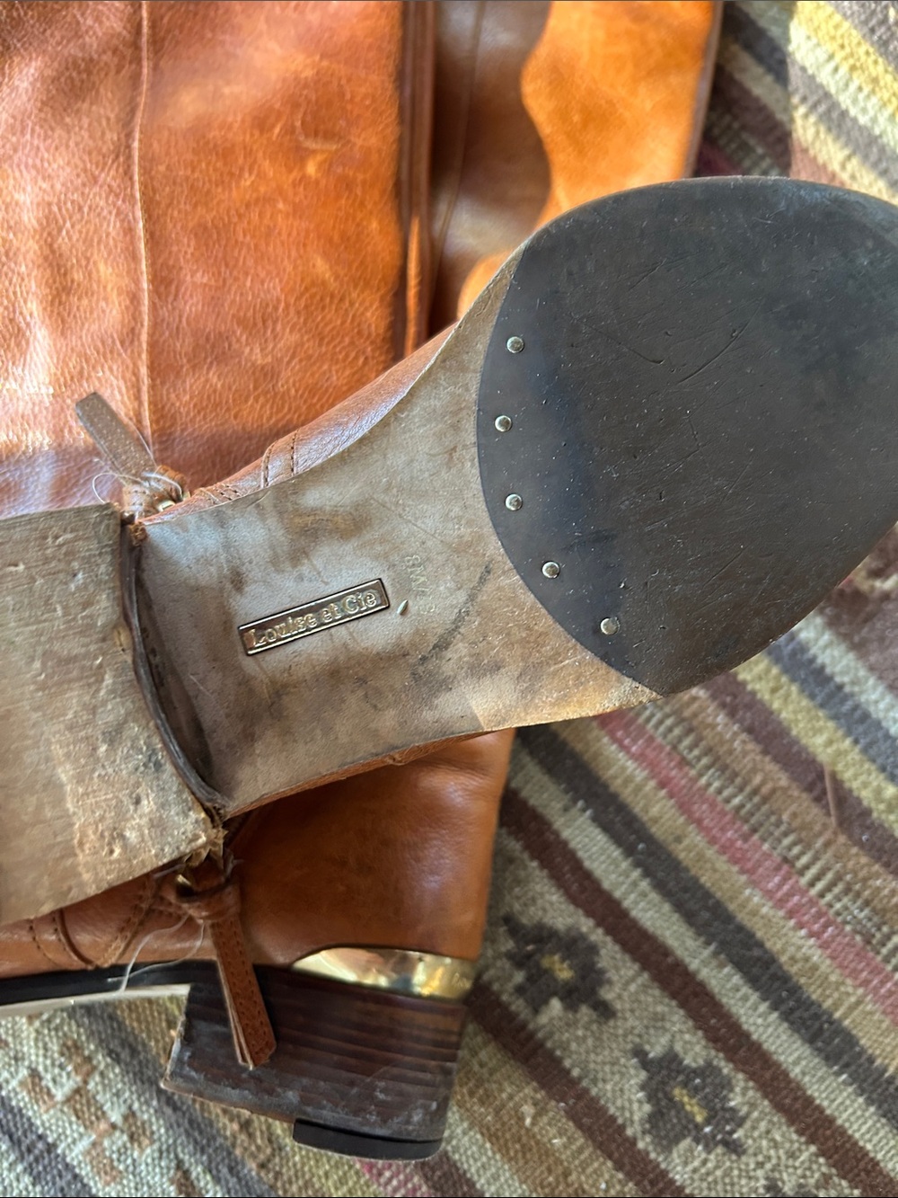 Brown Riding Boots - Picture 2 of 3